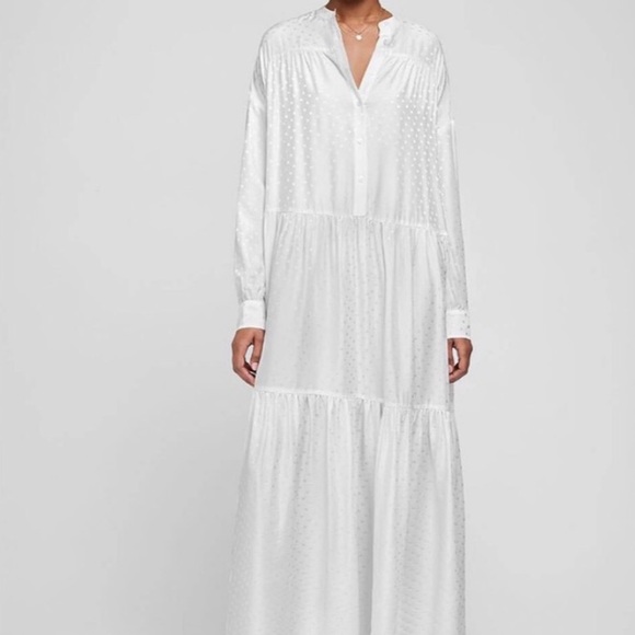 Anine Bing Louise Dress - White - Picture 4 of 16